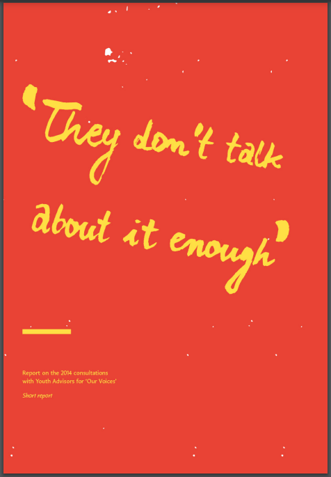 Red front cover with the title in yellow